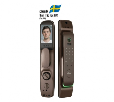 KHOÁ THÔNG MINH NHẬN DIỆN KHUÔN MẶT FACE ID DEMAX SL928 PB